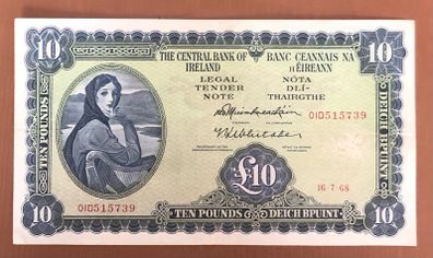 Ireland Ten Pound Lavery Note