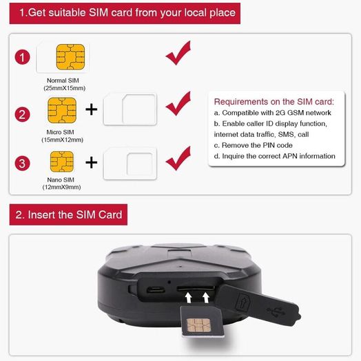 Car GPS Tracker with 160-Day Standby Time"