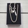 Vintage Armani Designer 925 Silver Rope Chain Image 9
