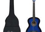 Classical Guitar for Beginner with Bag Blue 4/4 39