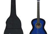 Classical Guitar for Beginner with Bag Blue 4/4 39"