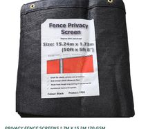 Privacy Fence Screens 1.7m x 15.2m (5'6'' x 49'9')