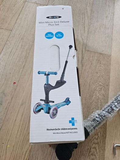 Mini Micro Scooter seat and pushbar