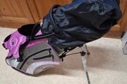 Golf Clubs. US Kids Golf Set.Left Handed .Age 7 To 8 Years Old. Girls Set.. In As New Condition. Collect In Dublin Or Receive Via Post.