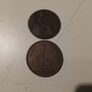 100 UK Pennies. Image 2