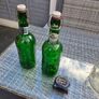 Pair of Large Grolsch Swing-Top Glass Bottles (350mm Height) Image 2