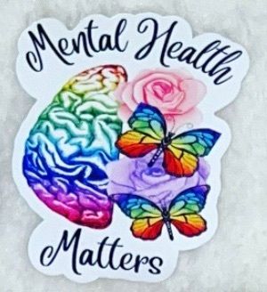 Mental health stickers