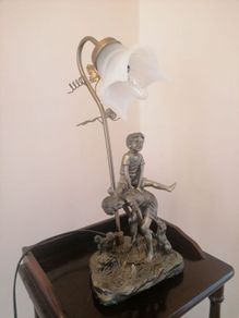 Art Nouveau Style Lamp