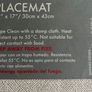 4 Vinyl Table Mats & 4 Bamboo Table Mats Image 4