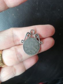 1892 South Africa Silver 6 Pence Coin