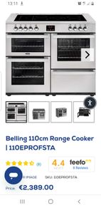 Belling 110cm Range Cooker