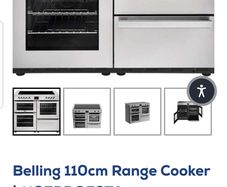 Belling 110cm Range Cooker