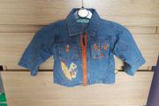 6 months baby jeans jacket never worn