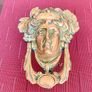 Early 20th Century Brass Athena Door Knocker Image 5