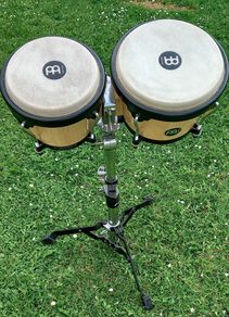 Meinl Bongo set + Stand