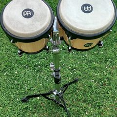 Meinl Bongo set + Stand