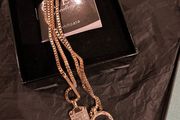New Rose Plated Guess Necklace