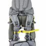 OE Child carrier with waist belt support and detachable backpack. Sun shade included in backrest. Image 3