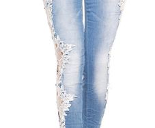 Skinnies_with_lace__Color_JEANSBLUE size 36
