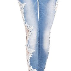 Skinnies_with_lace__Color_JEANSBLUE size 36