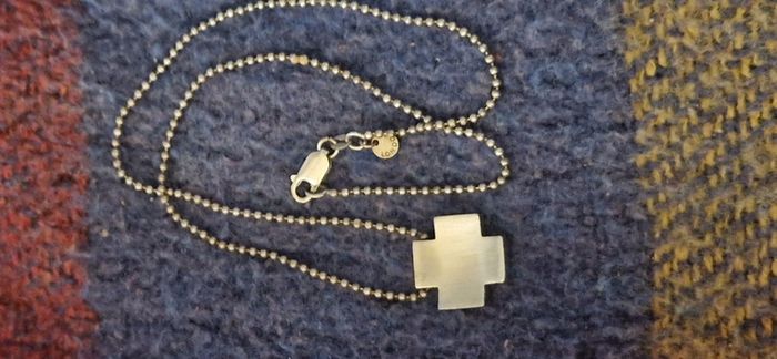 tateossian silver necklace