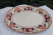 Hollinshead &amp;Kirkam Handpainted Imari Platter (1900-1924)
