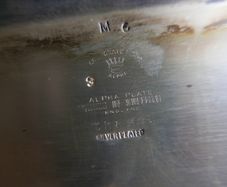 Vintage 1981 Silver Plated Box, beautifully engraved with a wooden interior