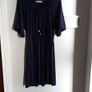 Oasis plain navy dress - XS Image 2