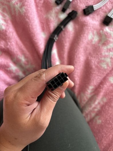Braided CPU EPS 4+4 Pin Cable