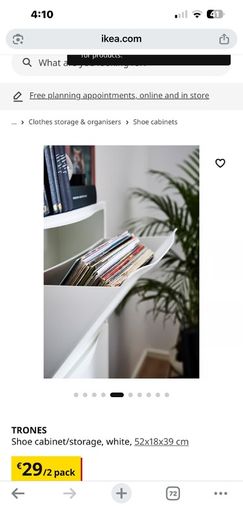 shoe storage