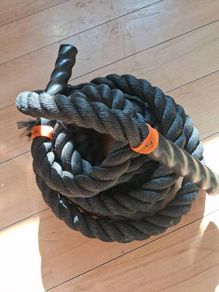Fitness training rope