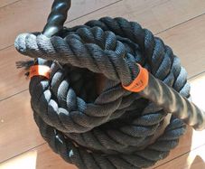 Fitness training rope