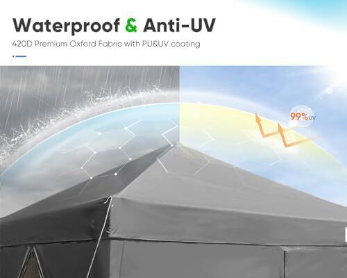 3x3m Pop Up Gazebo