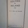 Golfing in Ireland Edited by Martin F. Coffey (CP130) Image 2