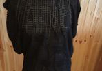 Unusual Black Patterned Dress