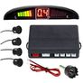 New Car Parking Sensor 4 Kit Rear Reverse Sensors Alarm Backup Radar System LED Display Warning in Black / White / Blue / Silver/Red Image 8