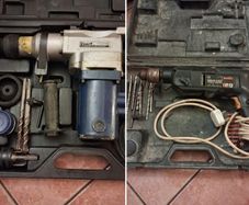 DIY Drill Bundle - Bosch Professional + Heavy Duty Rotary Hammer (Both with Cases)