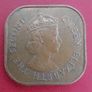 Malaya And British Borneo  1958 Square 1 Cent Coin Image 2