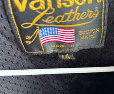 Motorcyle - Vanson Leather Boston police jacket