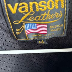 Motorcyle - Vanson Leather Boston police jacket