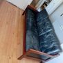 mid century solid teak dyrlund 7820 sofa Image 6