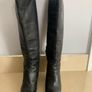 Black Leather Boots Image 3