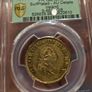Ireland 1805 Proof 1/2d Halfpenny S-6621 Gilt Engrailed Edge PCGS AU Details Image 3