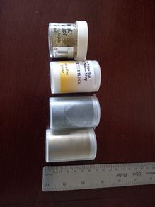 Glitter set for card making