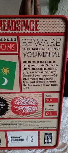 Headspace Boardgame Game