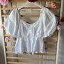 top Bnwt miss selfridge size 12 white broderire  anglaise Image 6