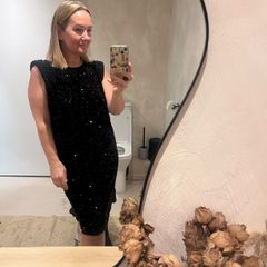 Sequin midi dress