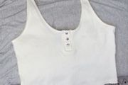 White crop top size M