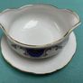 Bone China Sauce Boat & Plate Image 4