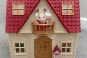 Sylvanian families house red roof cosy cottage